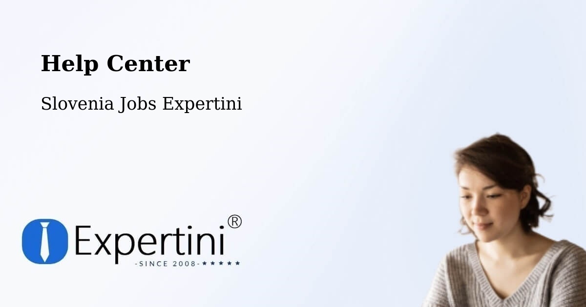 Help Center – Bled - Slovenia Jobs Expertini