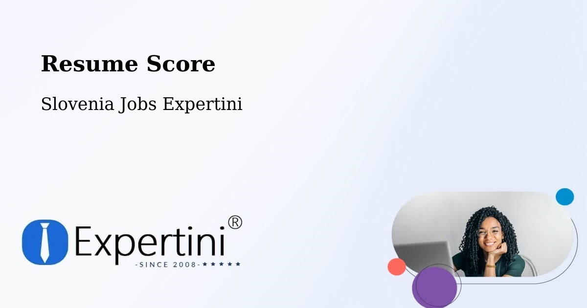 Resume Score & Job Description Match Tool – Bled - Slovenia Jobs Expertini